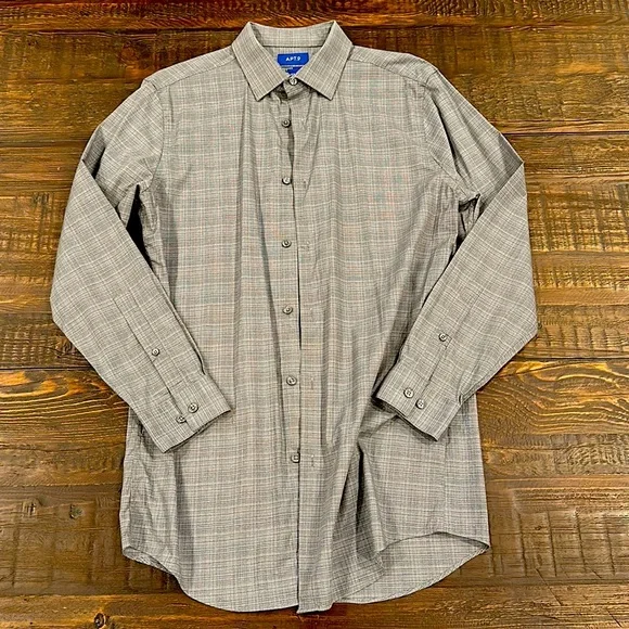 Apt. 9 | Shirts | Nwot Mens Apt 9 Premier Flex Slimfit Wrinkle Resistant  Dress Shirt | Poshmark